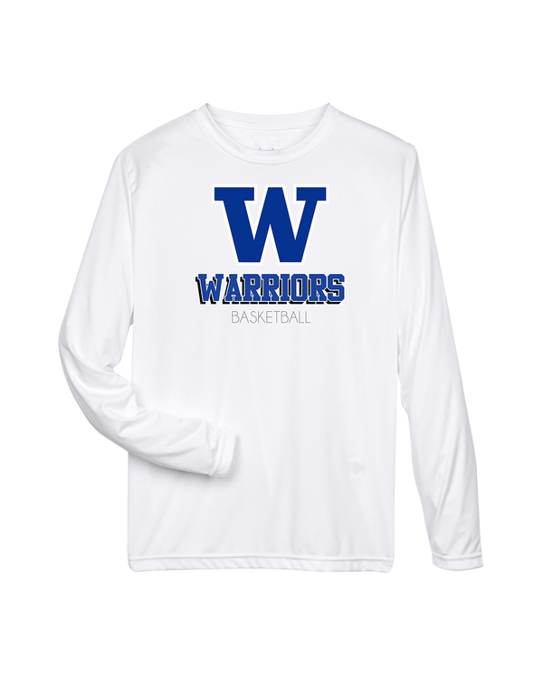 Walled Lake Western HS Boys Basketball Shadow - Performance Long Sleeve