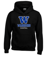 Walled Lake Western HS Boys Basketball Shadow - Cotton Hoodie