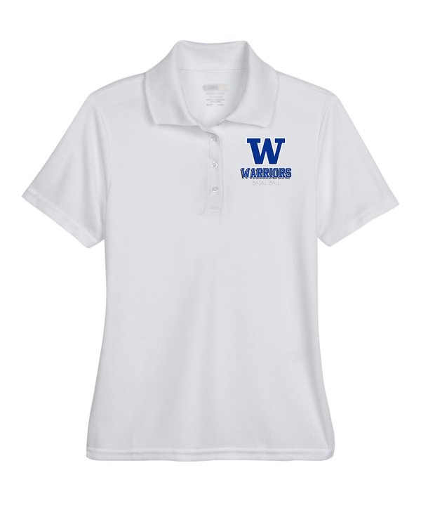 Walled Lake Western HS Boys Basketball Shadow - Womens Polo