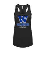 Walled Lake Western HS Boys Basketball Shadow - Womens Tank Top