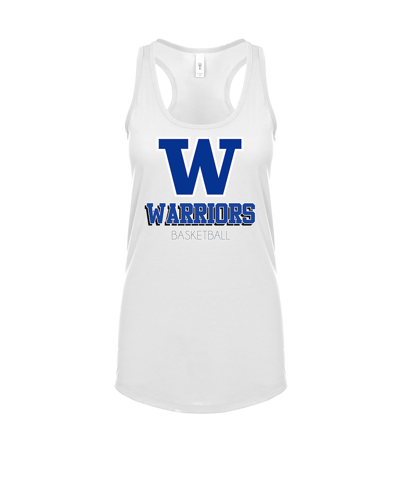 Walled Lake Western HS Boys Basketball Shadow - Womens Tank Top