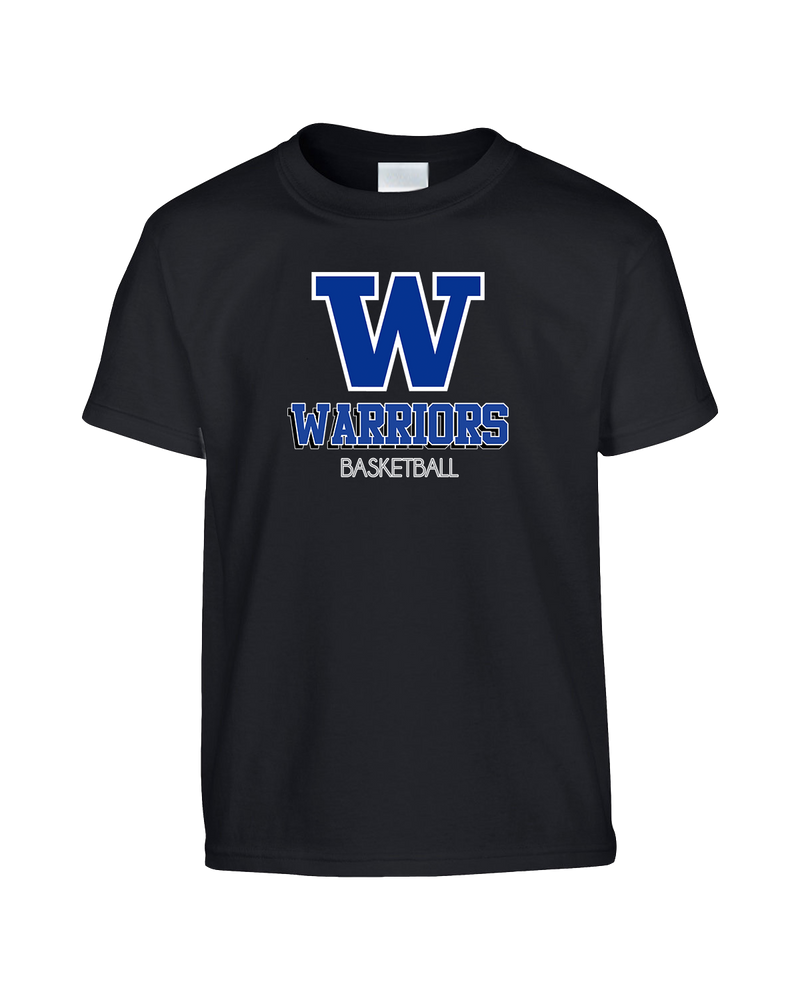 Walled Lake Western HS Boys Basketball Shadow - Youth T-Shirt