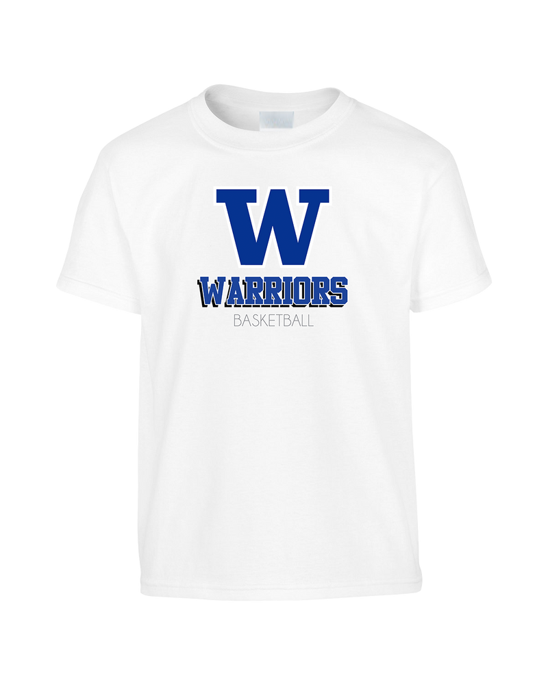 Walled Lake Western HS Boys Basketball Shadow - Youth T-Shirt