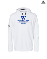 Walled Lake Western HS Girls Basketball Split - Adidas Men's Hooded Sweatshirt