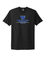 Walled Lake Western HS Girls Basketball Split - Select Cotton T-Shirt