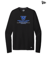 Walled Lake Western HS Girls Basketball Split - New Era Long Sleeve Crew