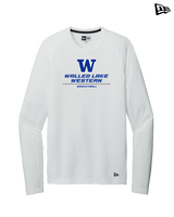 Walled Lake Western HS Girls Basketball Split - New Era Long Sleeve Crew