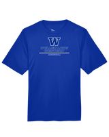 Walled Lake Western HS Girls Basketball Split - Performance T-Shirt