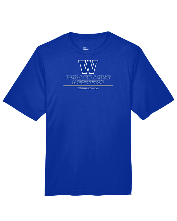 Walled Lake Western HS Girls Basketball Split - Performance T-Shirt