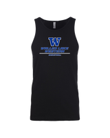 Walled Lake Western HS Girls Basketball Split - Mens Tank Top
