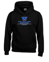 Walled Lake Western HS Girls Basketball Split - Cotton Hoodie