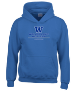 Walled Lake Western HS Girls Basketball Split - Cotton Hoodie