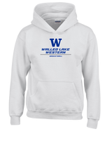 Walled Lake Western HS Girls Basketball Split - Cotton Hoodie
