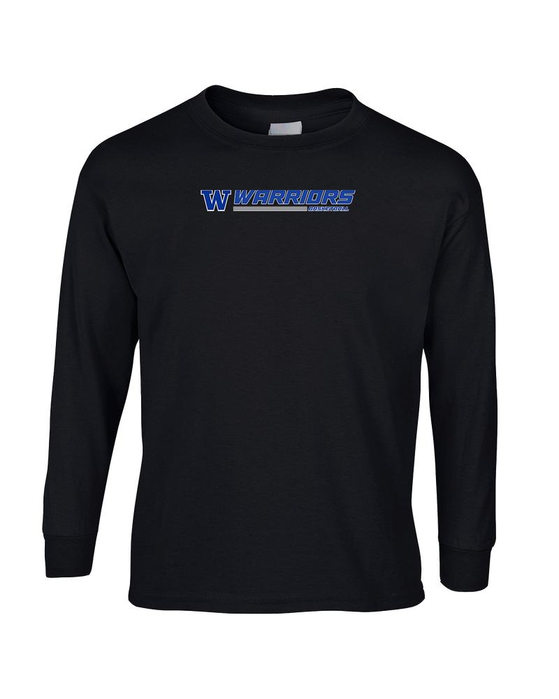 Walled Lake Western HS Boys Basketball Switch - Mens Basic Cotton Long Sleeve