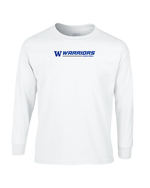 Walled Lake Western HS Boys Basketball Switch - Mens Basic Cotton Long Sleeve