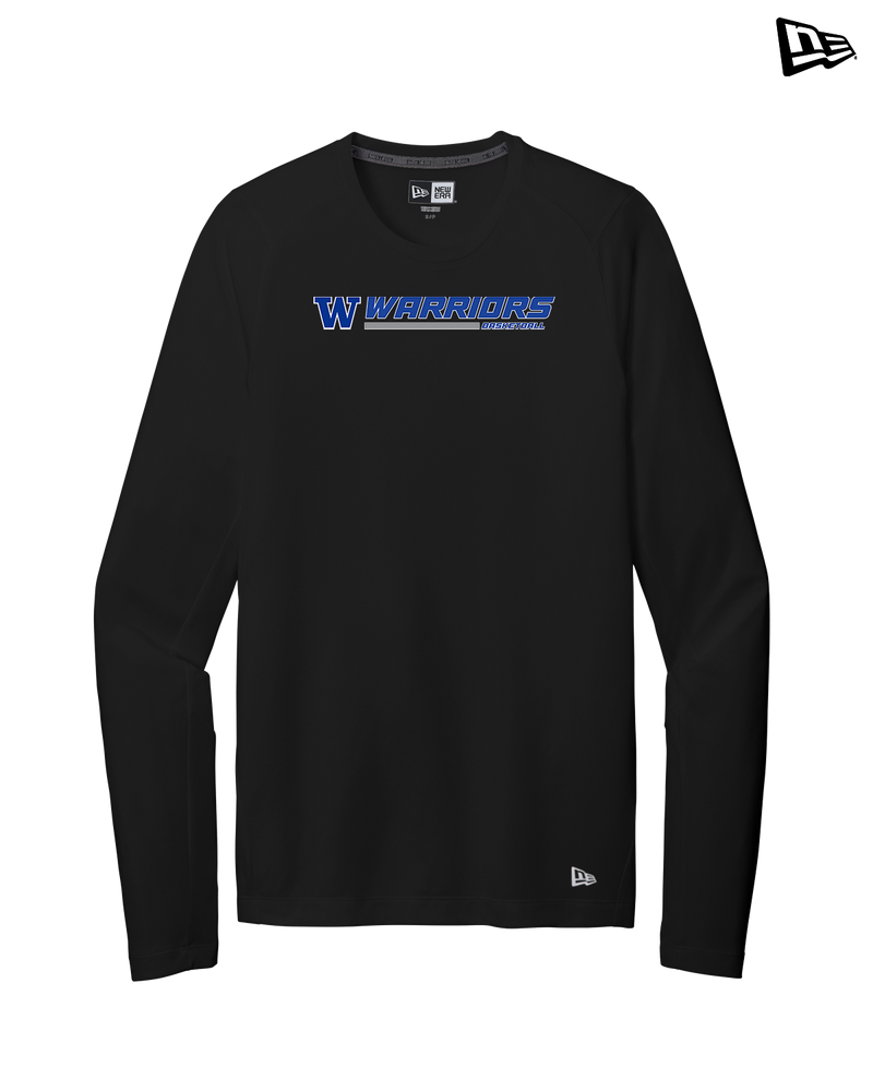 Walled Lake Western HS Boys Basketball Switch - New Era Long Sleeve Crew