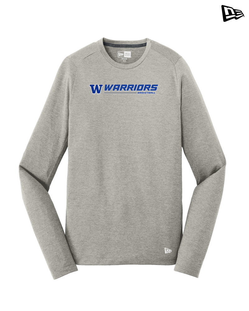 Walled Lake Western HS Boys Basketball Switch - New Era Long Sleeve Crew