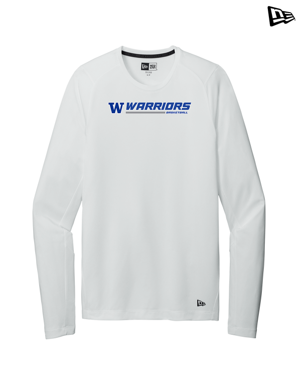Walled Lake Western HS Boys Basketball Switch - New Era Long Sleeve Crew