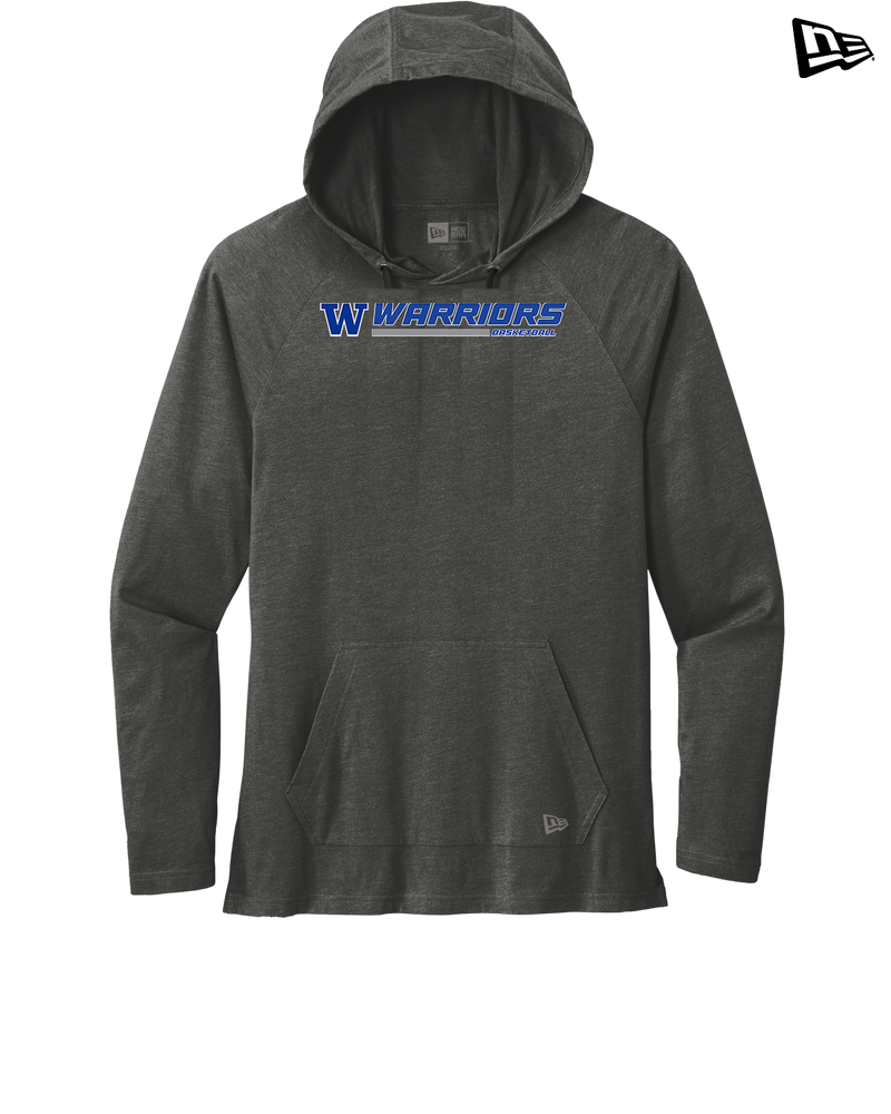 Walled Lake Western HS Boys Basketball Switch - New Era Tri Blend Hoodie