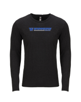 Walled Lake Western HS Boys Basketball Switch - Tri Blend Long Sleeve