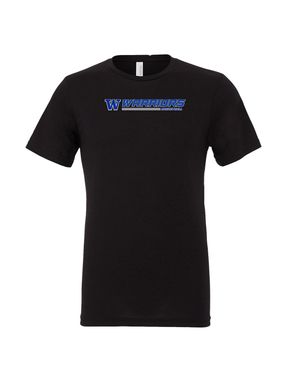 Walled Lake Western HS Boys Basketball Switch - Mens Tri Blend Shirt