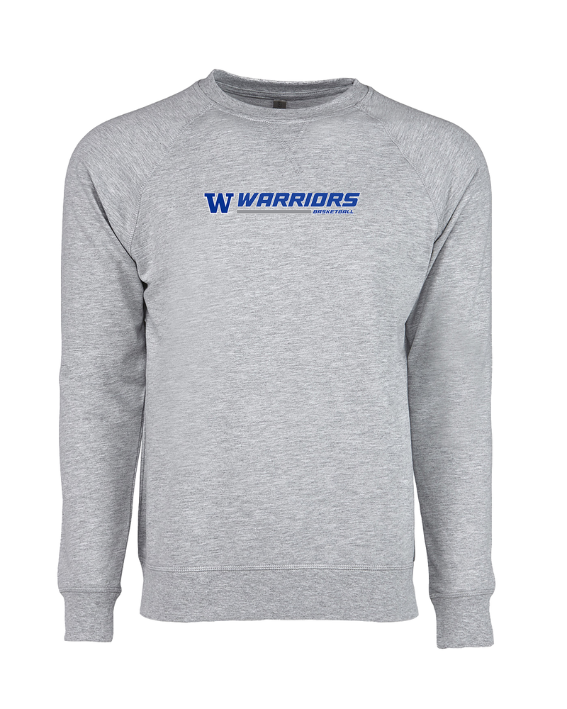 Walled Lake Western HS Boys Basketball Switch - Crewneck Sweatshirt