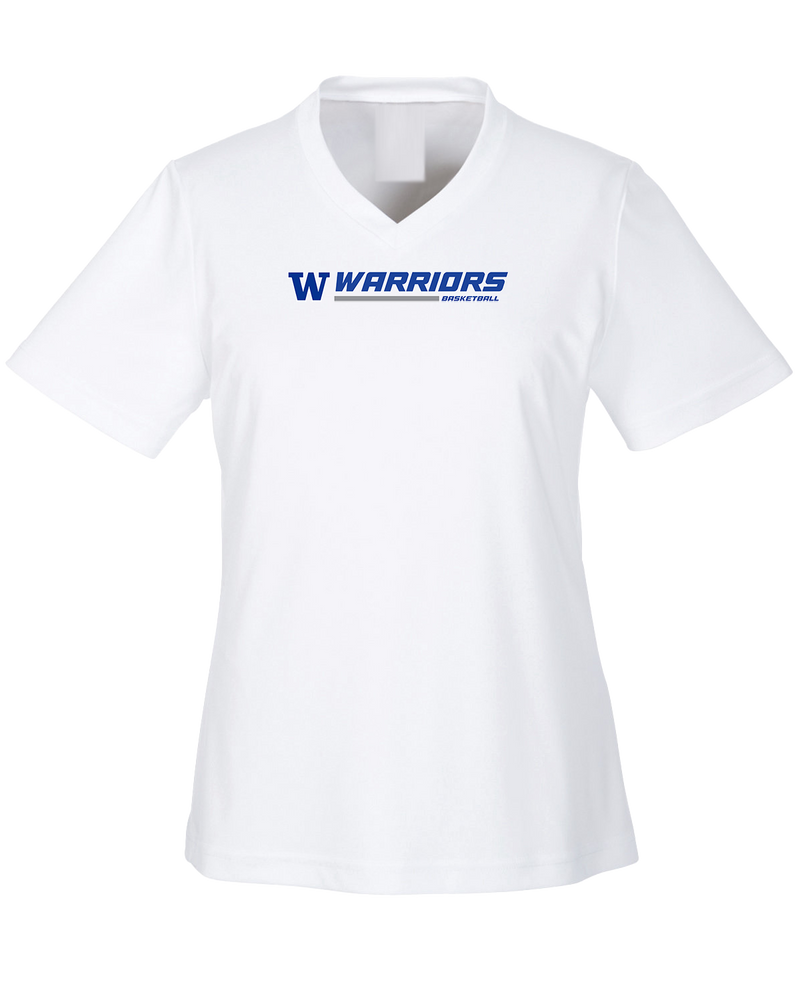 Walled Lake Western HS Boys Basketball Switch - Womens Performance Shirt