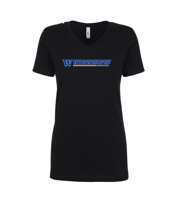 Walled Lake Western HS Boys Basketball Switch - Womens V-Neck