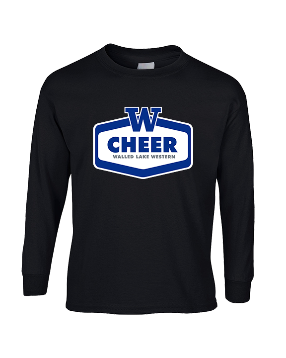 Walled Lake Western HS Cheer Board - Cotton Longsleeve