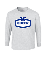 Walled Lake Western HS Cheer Board - Cotton Longsleeve