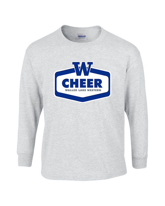 Walled Lake Western HS Cheer Board - Cotton Longsleeve