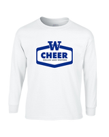Walled Lake Western HS Cheer Board - Cotton Longsleeve