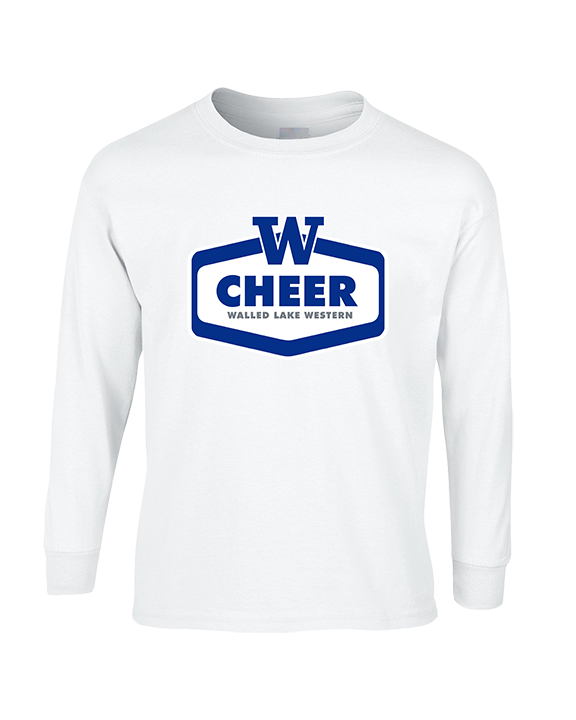 Walled Lake Western HS Cheer Board - Cotton Longsleeve