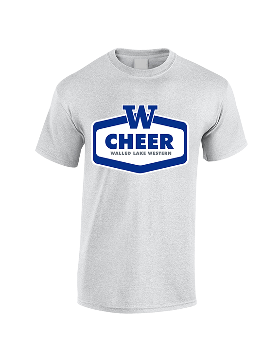 Walled Lake Western HS Cheer Board - Cotton T-Shirt