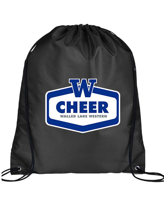 Walled Lake Western HS Cheer Board - Drawstring Bag