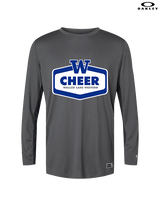 Walled Lake Western HS Cheer Board - Mens Oakley Longsleeve