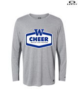 Walled Lake Western HS Cheer Board - Mens Oakley Longsleeve