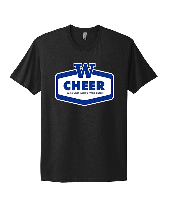 Walled Lake Western HS Cheer Board - Mens Select Cotton T-Shirt