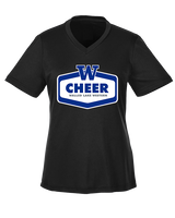 Walled Lake Western HS Cheer Board - Womens Performance Shirt