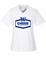 Walled Lake Western HS Cheer Board - Womens Performance Shirt