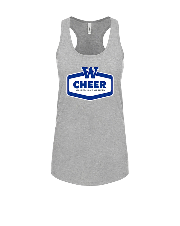 Walled Lake Western HS Cheer Board - Womens Tank Top