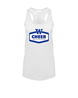 Walled Lake Western HS Cheer Board - Womens Tank Top