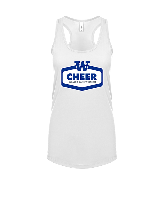 Walled Lake Western HS Cheer Board - Womens Tank Top
