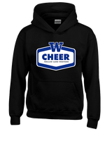 Walled Lake Western HS Cheer Board - Youth Hoodie