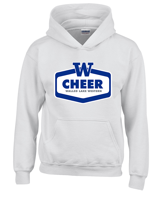 Walled Lake Western HS Cheer Board - Youth Hoodie