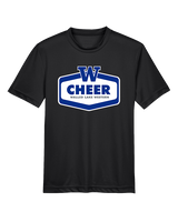 Walled Lake Western HS Cheer Board - Youth Performance Shirt