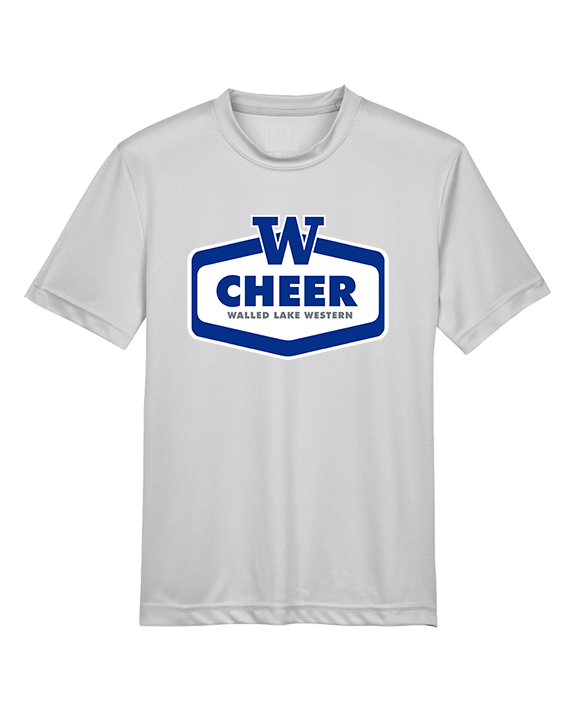 Walled Lake Western HS Cheer Board - Youth Performance Shirt