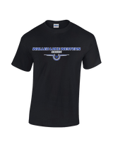 Walled Lake Western HS Cheer Design - Cotton T-Shirt
