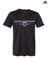 Walled Lake Western HS Cheer Design - Mens Adidas Performance Shirt