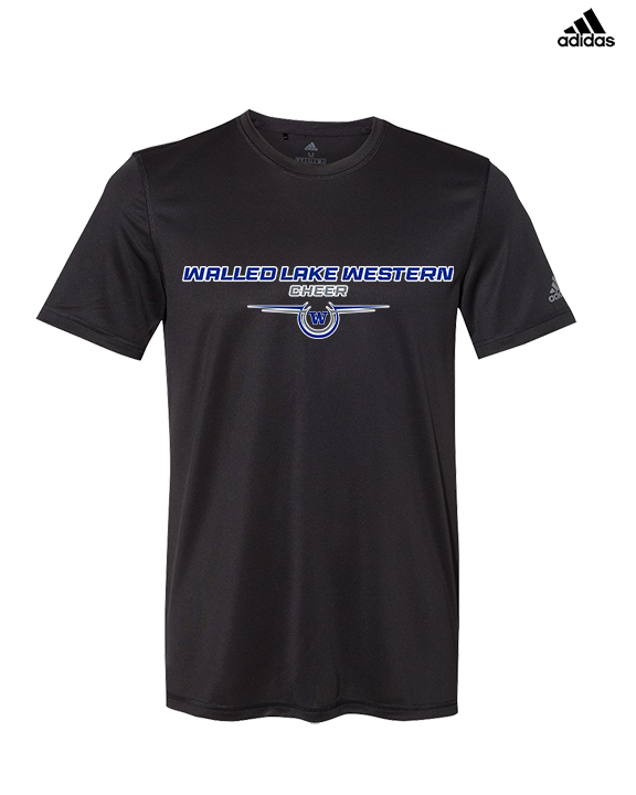 Walled Lake Western HS Cheer Design - Mens Adidas Performance Shirt